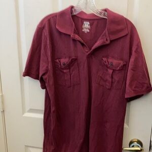 FINAL MARKDOWN MEN’S Route 66 polo shirt large